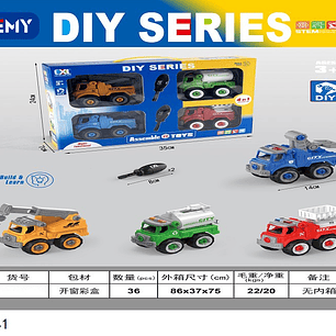 SET DE CARROS 4 PCS , PRECIO PUBLICADO ES AL POR MAYOR Y DEBEN SER 4 UNIDADES DEL MISMO 