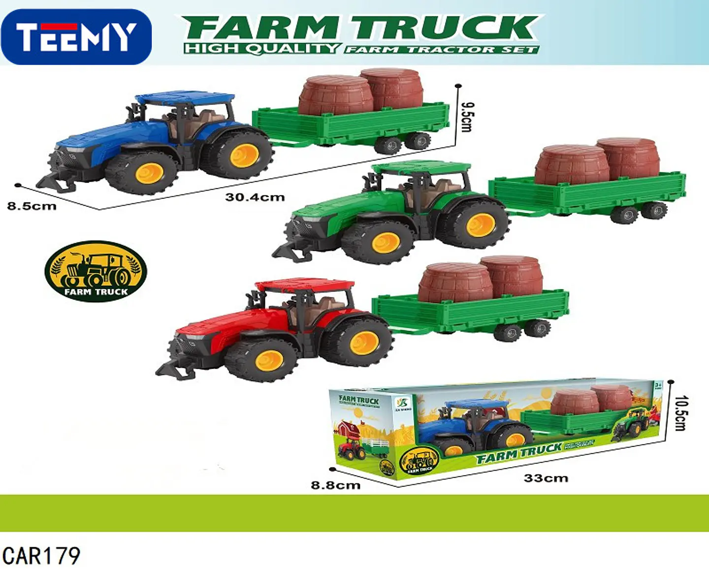 CARRO GRANJA  , 3 DEL MISMO POR MAYOR  (CAR179) 1