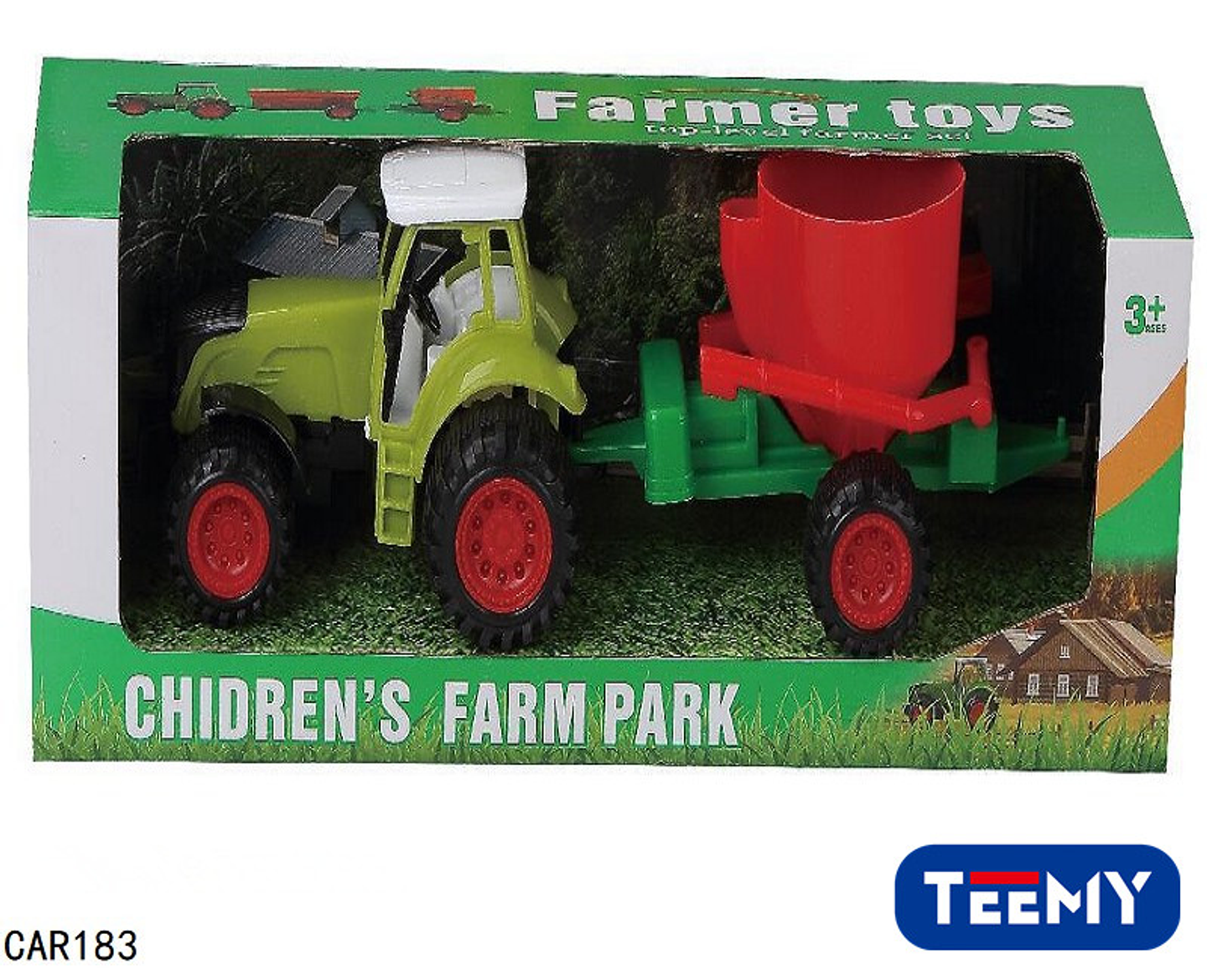 CARRO GRANJA  , PRECIO PUBLICADO ES AL POR MAYOR Y DEBEN SER 3 UNIDADES DEL MISMO  (CAR183) 1