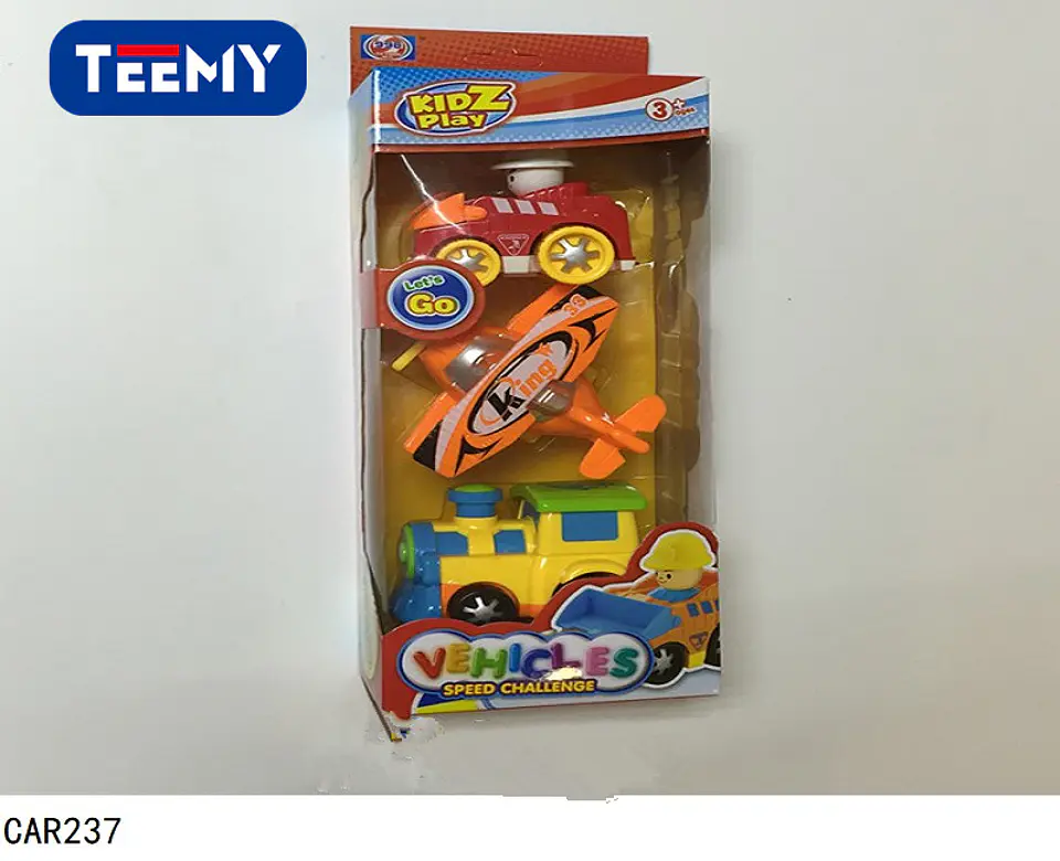 TREN CON AVION Y CARRO , 3 DEL MISMO POR MAYOR  (CAR237) 1