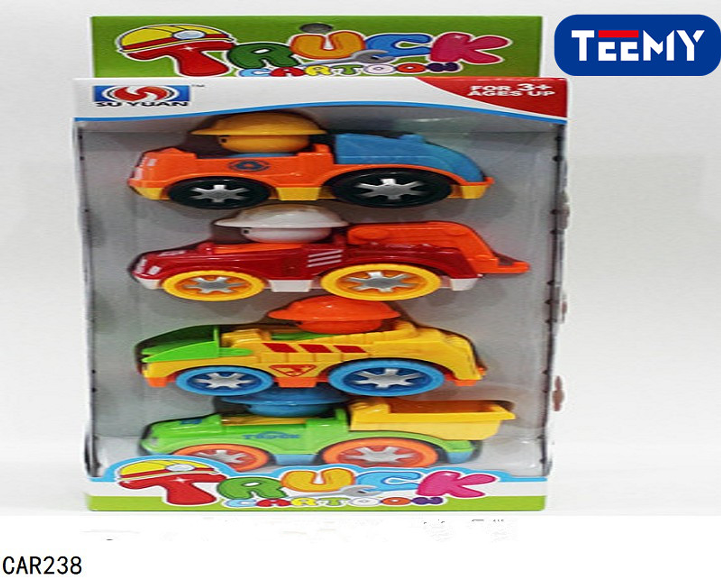 SET DE CARRITOS JUGUETE  , PRECIO PUBLICADO ES AL POR MAYOR Y DEBEN SER 3 UNIDADES DEL MISMO  (CAR238) 1