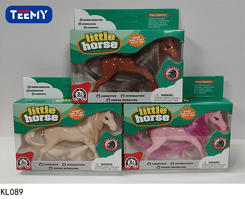 CABALLO JUGUETE  , PRECIO PUBLICADO ES AL POR MAYOR Y DEBEN SER 3 UNIDADES DEL MISMO  (KL089)
