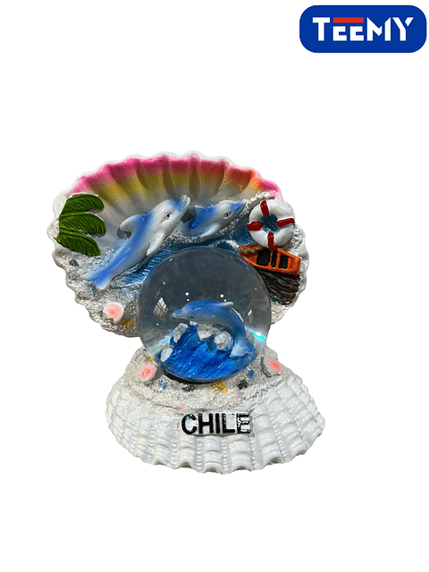 BOLA DE NIEVE DELFIN, PRECIO PUBLICADO ES AL POR MAYOR Y DEBEN SER 3 UNIDADES DEL MISMO  (WH40)