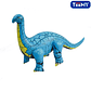 PORFIADO INFLABLE DINOSAURIO PAQUETE 12 PZS (CQ814) - Miniatura 2