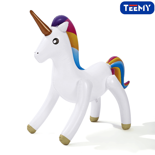 UNICORNIO INFLABLE PAQUETE 12 PZS