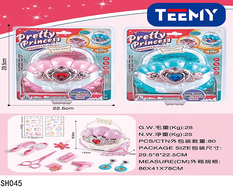 JUGUETE DE BELLEZA  , PRECIO PUBLICADO ES AL POR MAYOR Y DEBEN SER 3 UNIDADES DEL MISMO  (SH045)