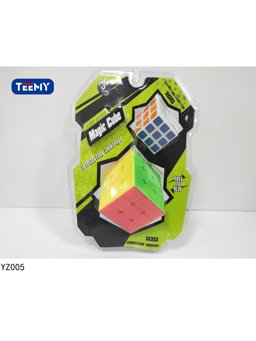 CUBO RUBIK PAQUETE 12 PZS