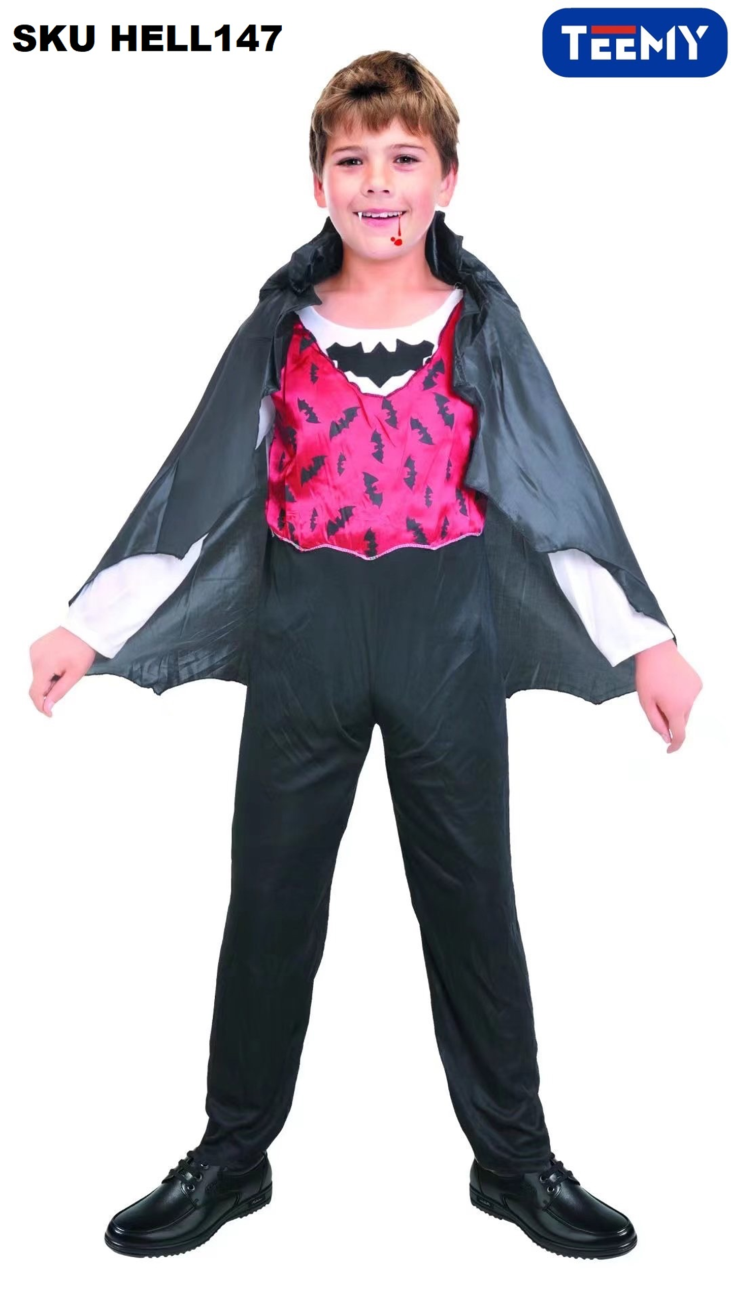 DISFRAZ VAMPIRO  , PRECIO PUBLICADO ES AL POR MAYOR Y DEBEN SER 3 UNIDADES DEL MISMO  (HELL147) 1