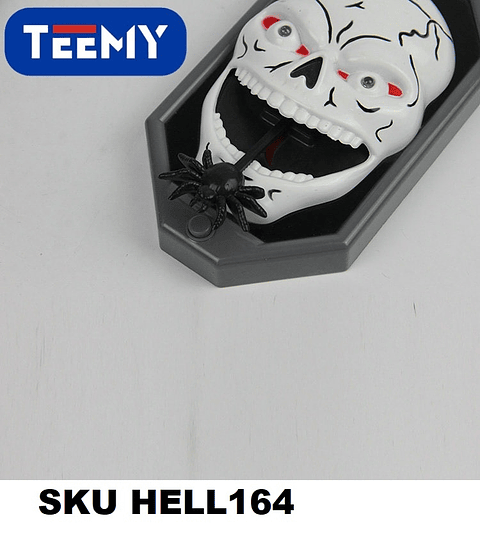 TIMBRE CALABERA CON ARAÑA  , PRECIO PUBLICADO ES AL POR MAYOR Y DEBEN SER 3 UNIDADES DEL MISMO  (HELL164)