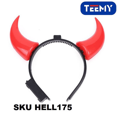 CINTILLO HALLOWEEN PAQUETE 12 PIEZAS (HELL175)