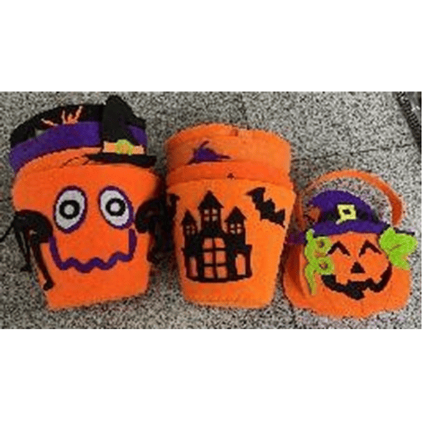 ADORNOS HALLOWEEN PAQUETE 12 PCS