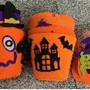 ADORNOS HALLOWEEN PAQUETE 12 PCS