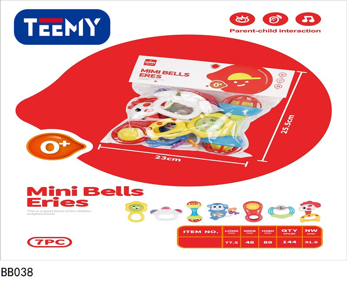 SONAJERO DE BEBES, PRECIO PUBLICADO ES AL POR MAYOR Y DEBEN SER 3 UNIDADES DEL MISMO  (BB038) 1