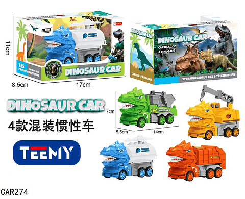 CARROS DINOSAURIOS  , PRECIO PUBLICADO ES AL POR MAYOR Y DEBEN SER 3 UNIDADES DEL MISMO 