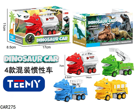 CARROS DINOSAURIOS  , PRECIO PUBLICADO ES AL POR MAYOR Y DEBEN SER 3 UNIDADES DEL MISMO 