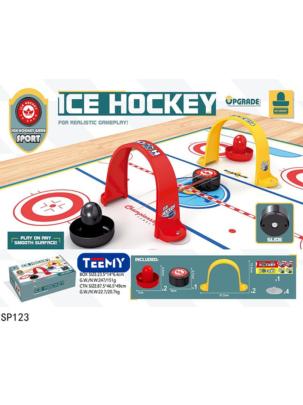 MINI HOCKEY  , PRECIO PUBLICADO ES AL POR MAYOR Y DEBEN SER 4 UNIDADES DEL MISMO 