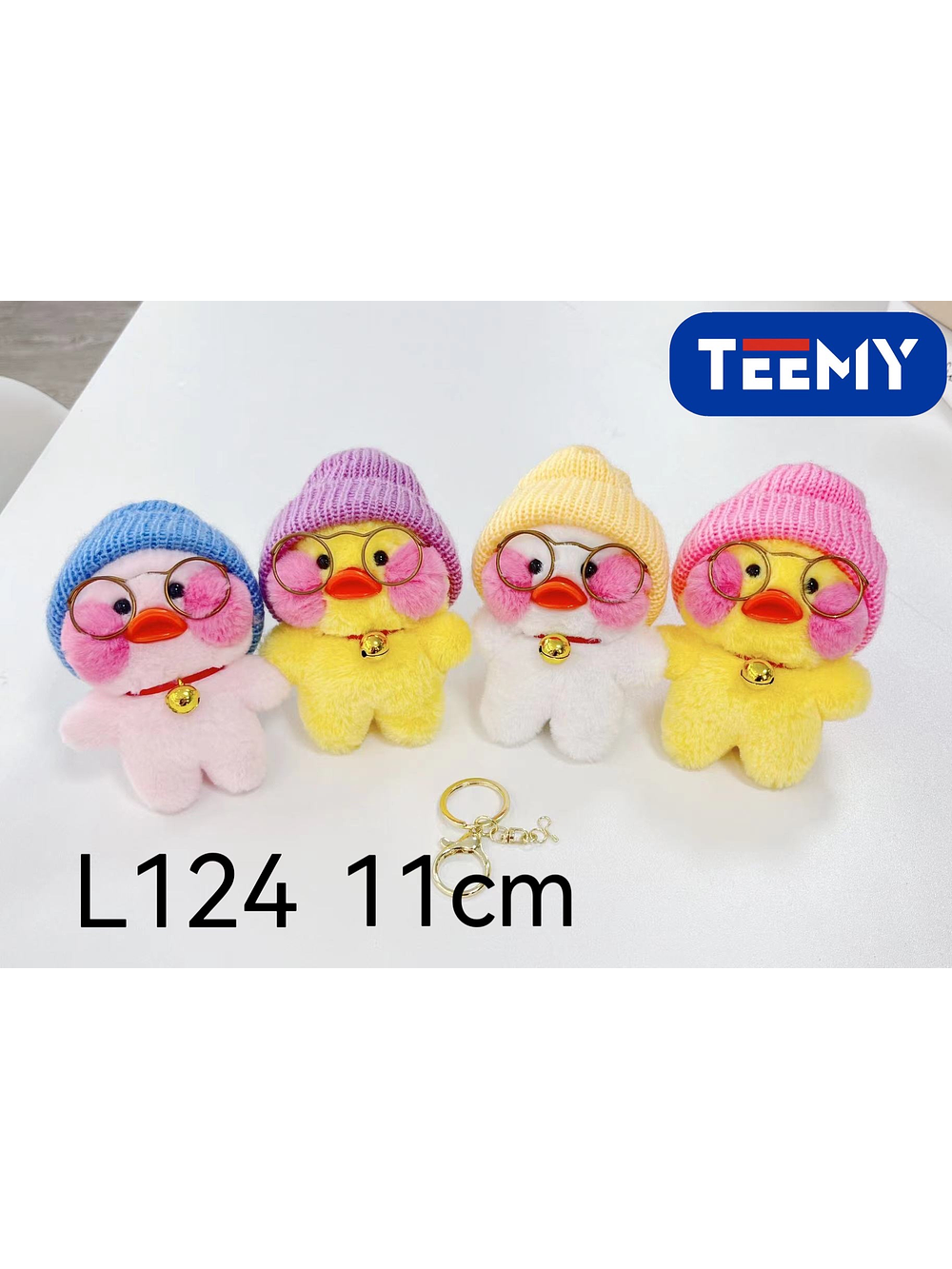 LLAVERO PELUCHE PATICO TIK TOK 11 CM PAQUETE 12 PCS