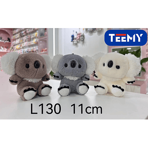 LLAVERO PELUCHE KOALA 11 CM PAQUETE 12 PCS