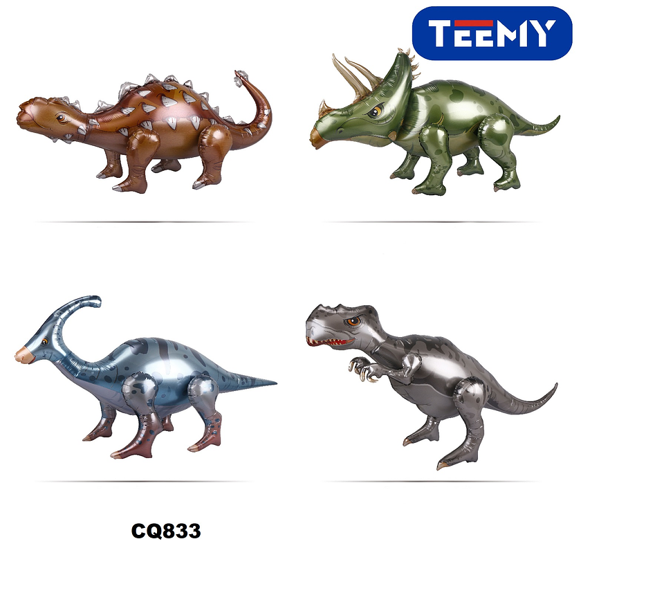 GLOBO CUMPLEAÑOS DINOSAURIO PAQUETE 5 PIEZAS (CQ833) 1