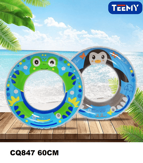 SALVAVIDAS 60 CM PAQUETE 6 PIEZAS (CQ847)