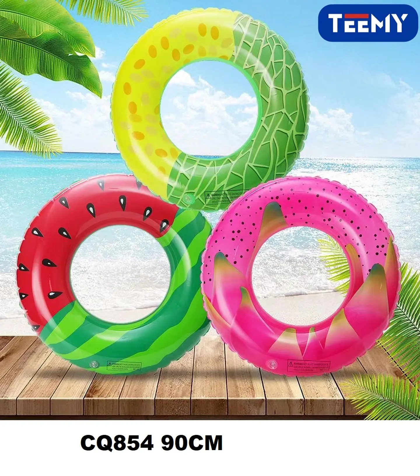 SALVAVIDAS 90 CM PAQUETE 10 PIEZAS (CQ854) 1