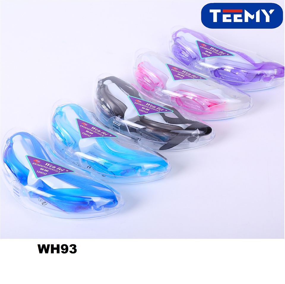 LENTES DE NATACION PAQUETE 6 PIEZAS (WH93) 1