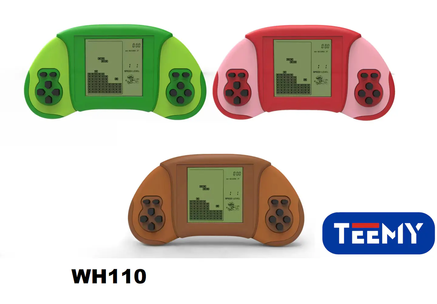 CONSOLA RETRO JUEGOS , 3 DEL MISMO POR MAYOR  (WH110) 1