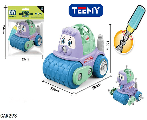 CARRO ARMABLE, PRECIO PUBLICADO ES AL POR MAYOR Y DEBEN SER 3 UNIDADES DEL MISMO  (CAR293)