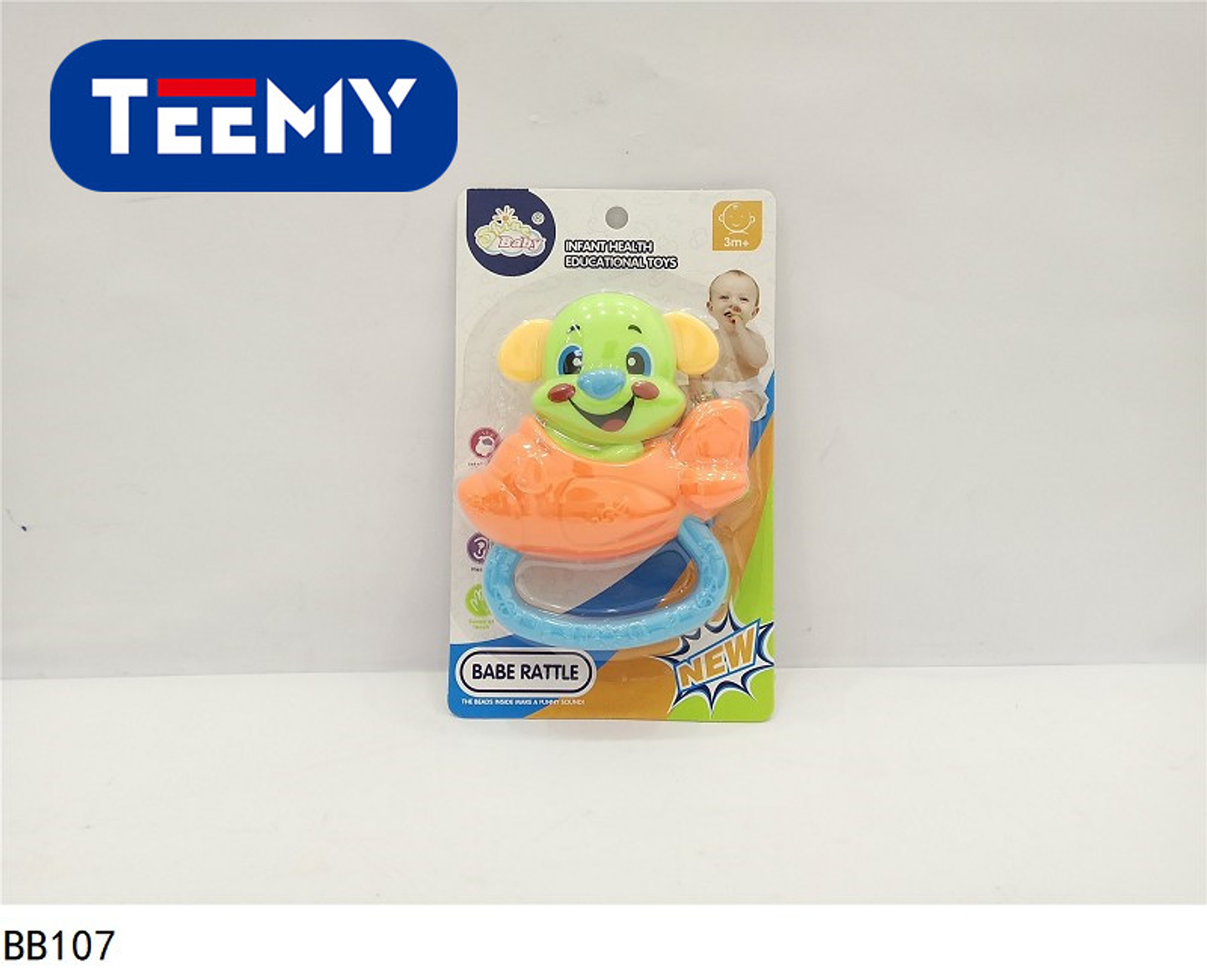 SONAJERO DE BEBES, PRECIO PUBLICADO ES AL POR MAYOR Y DEBEN SER 3 UNIDADES DEL MISMO  (BB107) 1