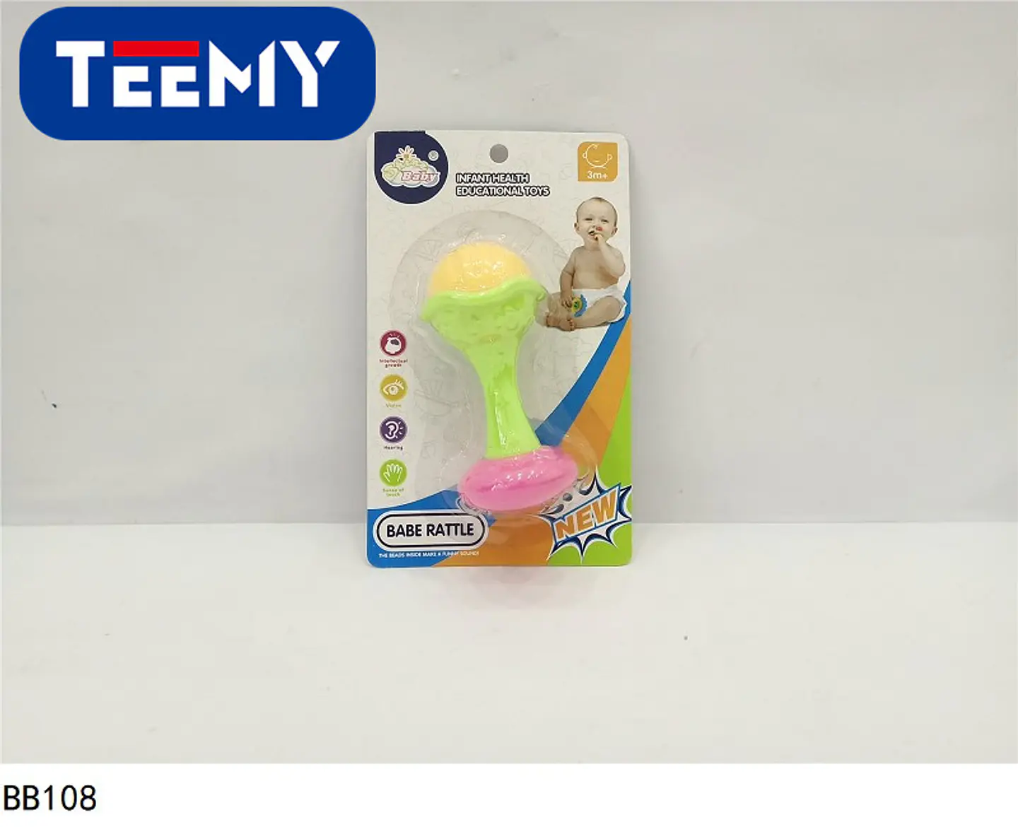 SONAJERO DE BEBES, 3 DEL MISMO POR MAYOR  (BB108) 1