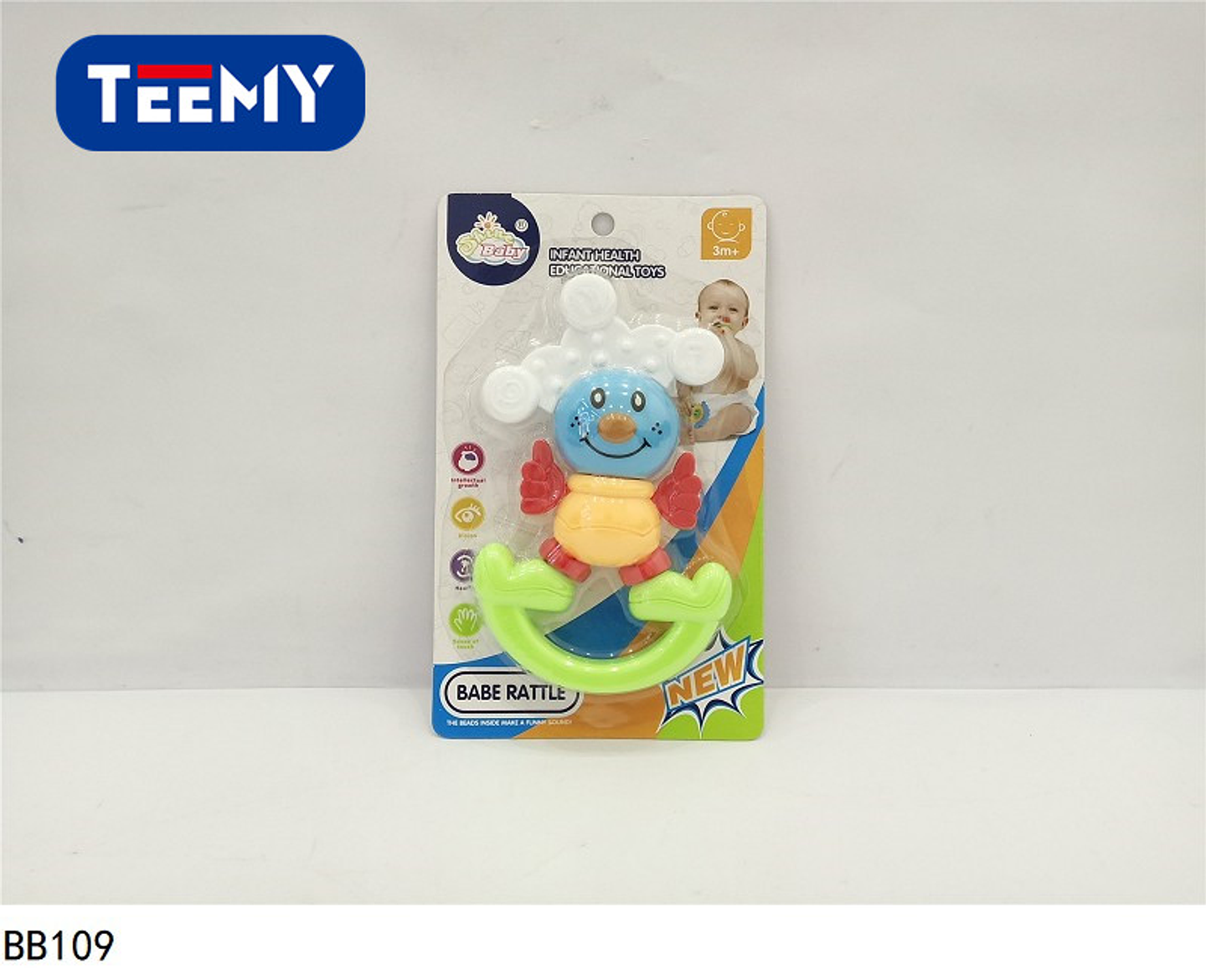 SONAJERO DE BEBES, PRECIO PUBLICADO ES AL POR MAYOR Y DEBEN SER 3 UNIDADES DEL MISMO  (BB109) 1