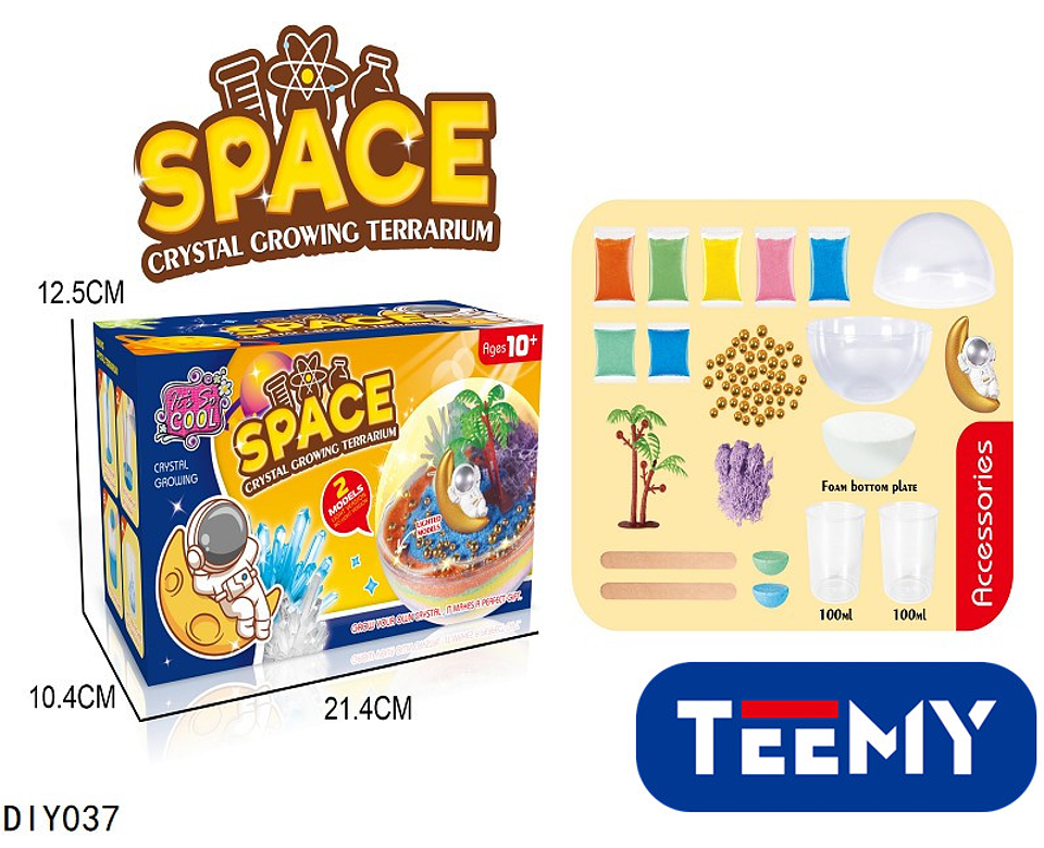 JUGUETE EDUCACIONAL CRISTAL ASTRONAUTA, PRECIO PUBLICADO ES AL POR MAYOR Y DEBEN SER 3 UNIDADES DEL MISMO  (DIY037) 1