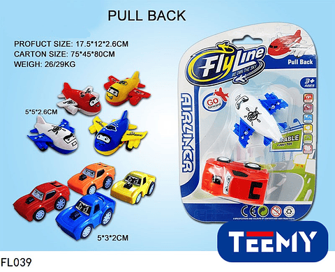 AVION CON CARROS , PRECIO PUBLICADO ES AL POR MAYOR Y DEBEN SER 3 UNIDADES DEL MISMO 