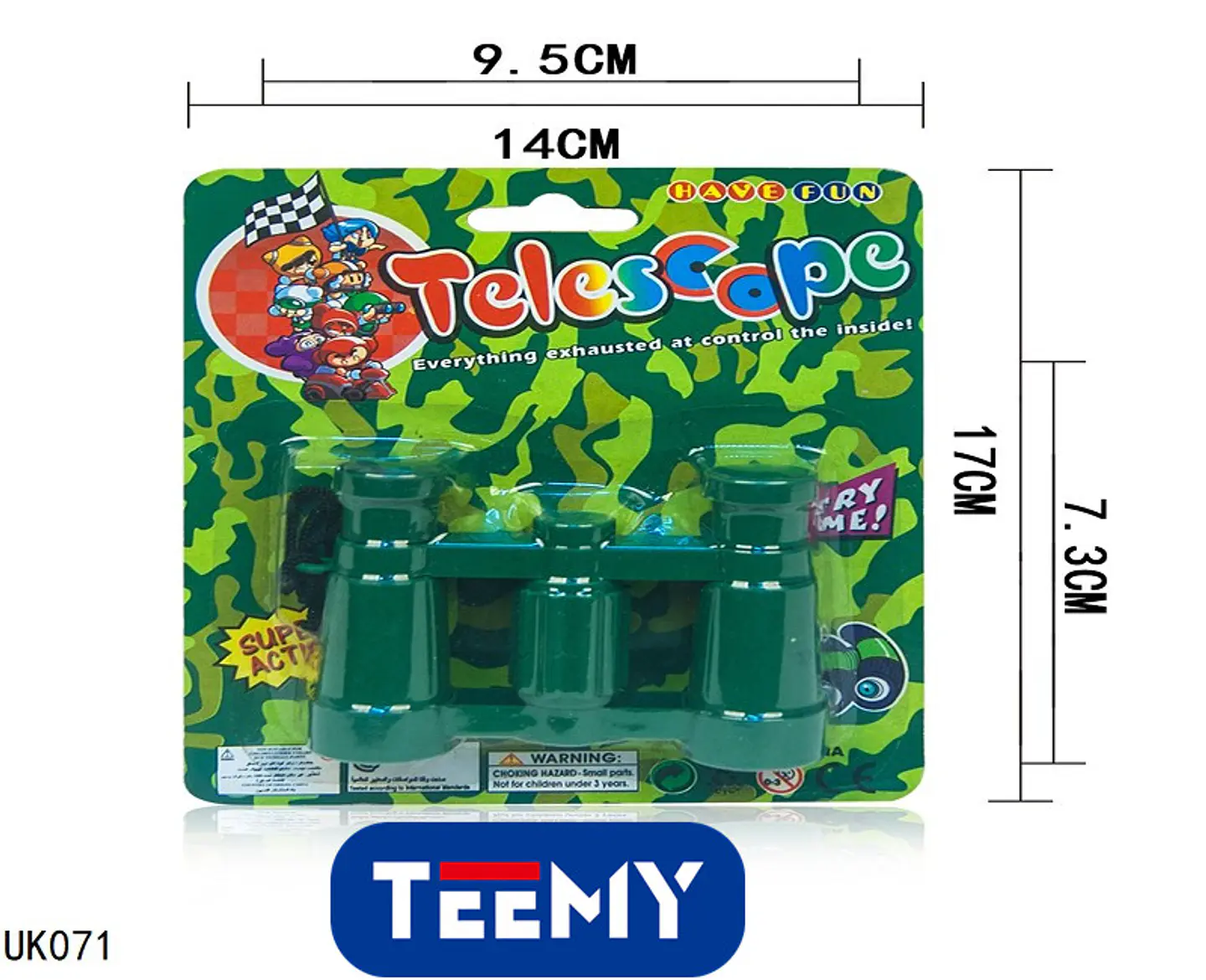 BINOCULARES  , 3 DEL MISMO POR MAYOR  (UK071) 1