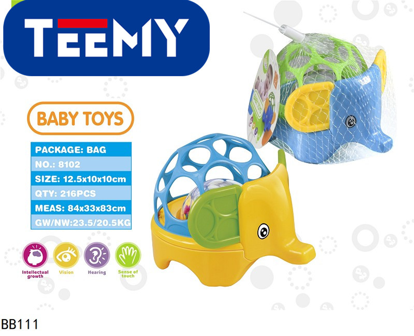 SONAJERO DE BEBES, PRECIO PUBLICADO ES AL POR MAYOR Y DEBEN SER 3 UNIDADES DEL MISMO  (BB111) 1