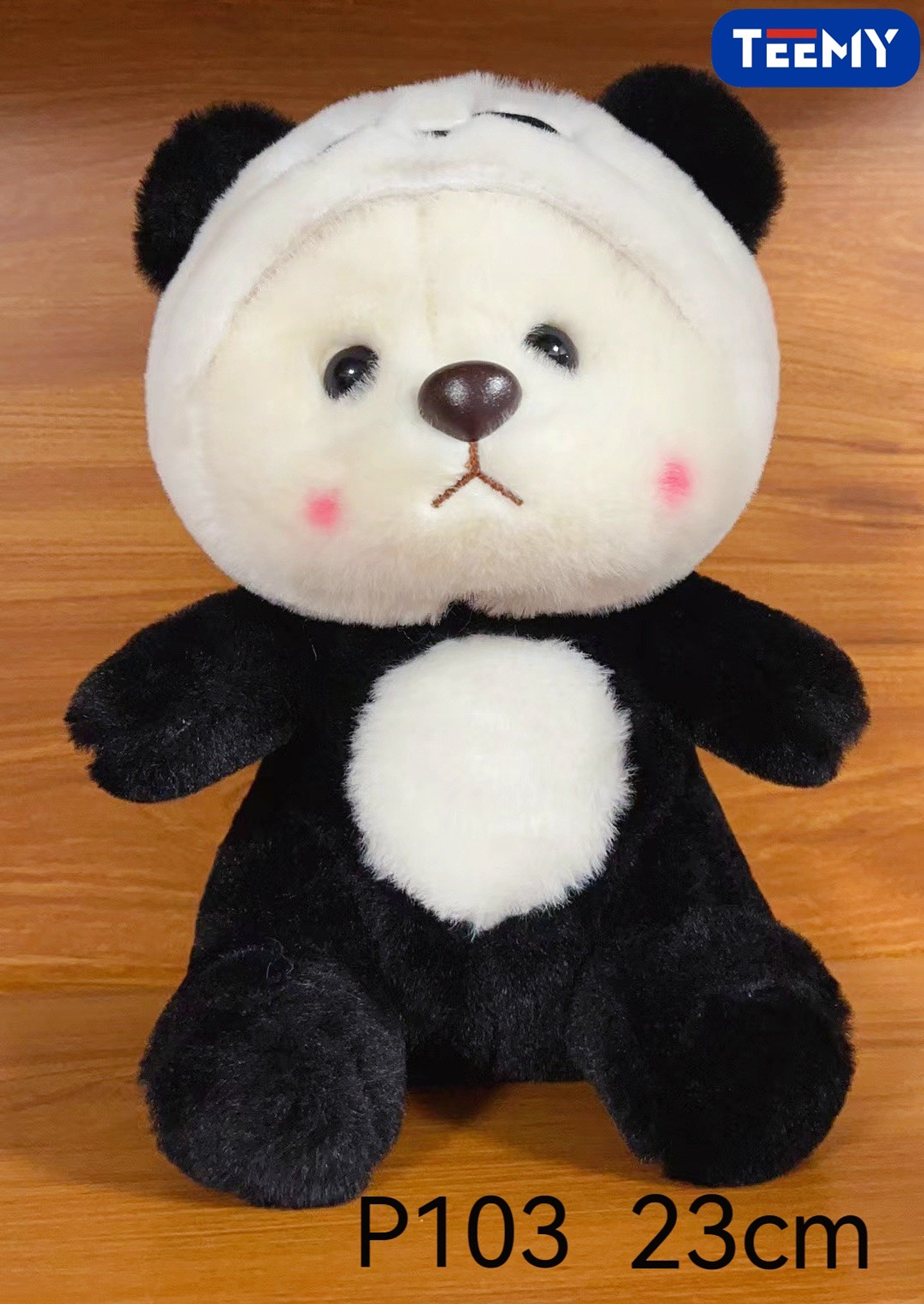 PELUCHE OSO 23 CM  , PRECIO PUBLICADO ES AL POR MAYOR Y DEBEN SER 3 UNIDADES DEL MISMO  (P103) 1