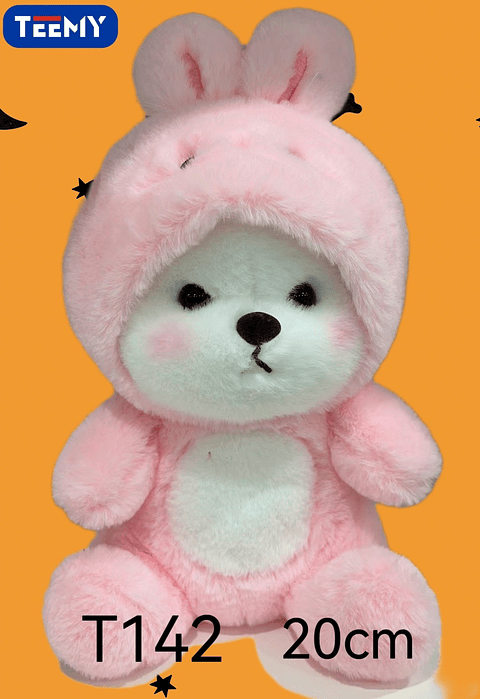 PELUCHE OSO 20 , PRECIO PUBLICADO ES AL POR MAYOR Y DEBEN SER 3 UNIDADES DEL MISMO  (T142)