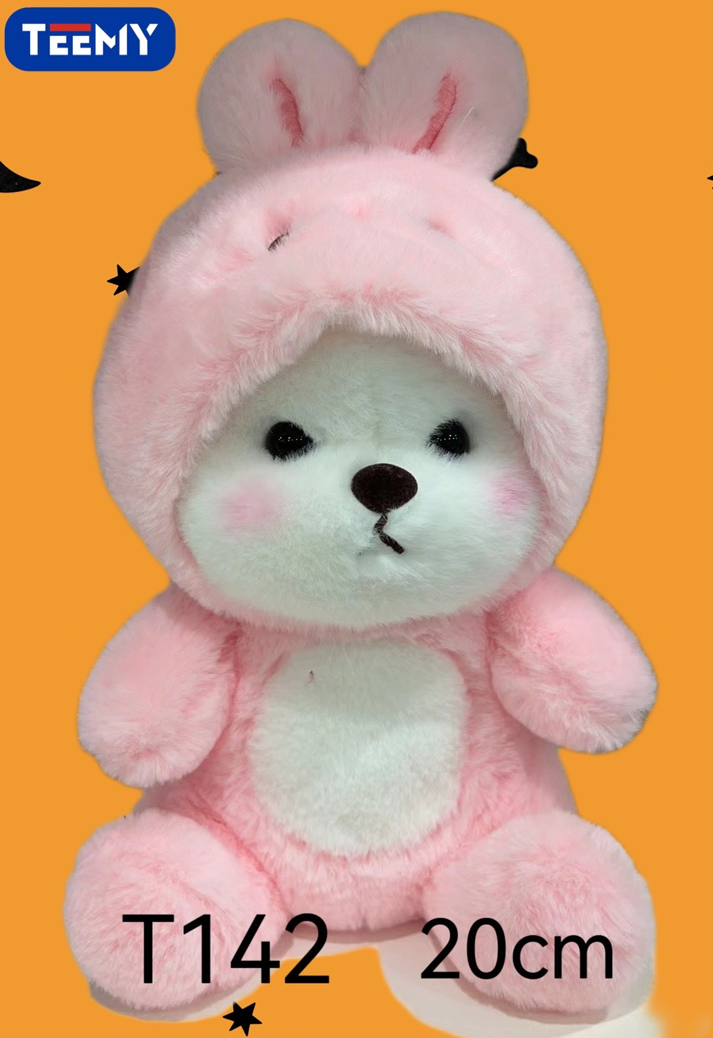 PELUCHE OSO 20 , PRECIO PUBLICADO ES AL POR MAYOR Y DEBEN SER 3 UNIDADES DEL MISMO  (T142) 1