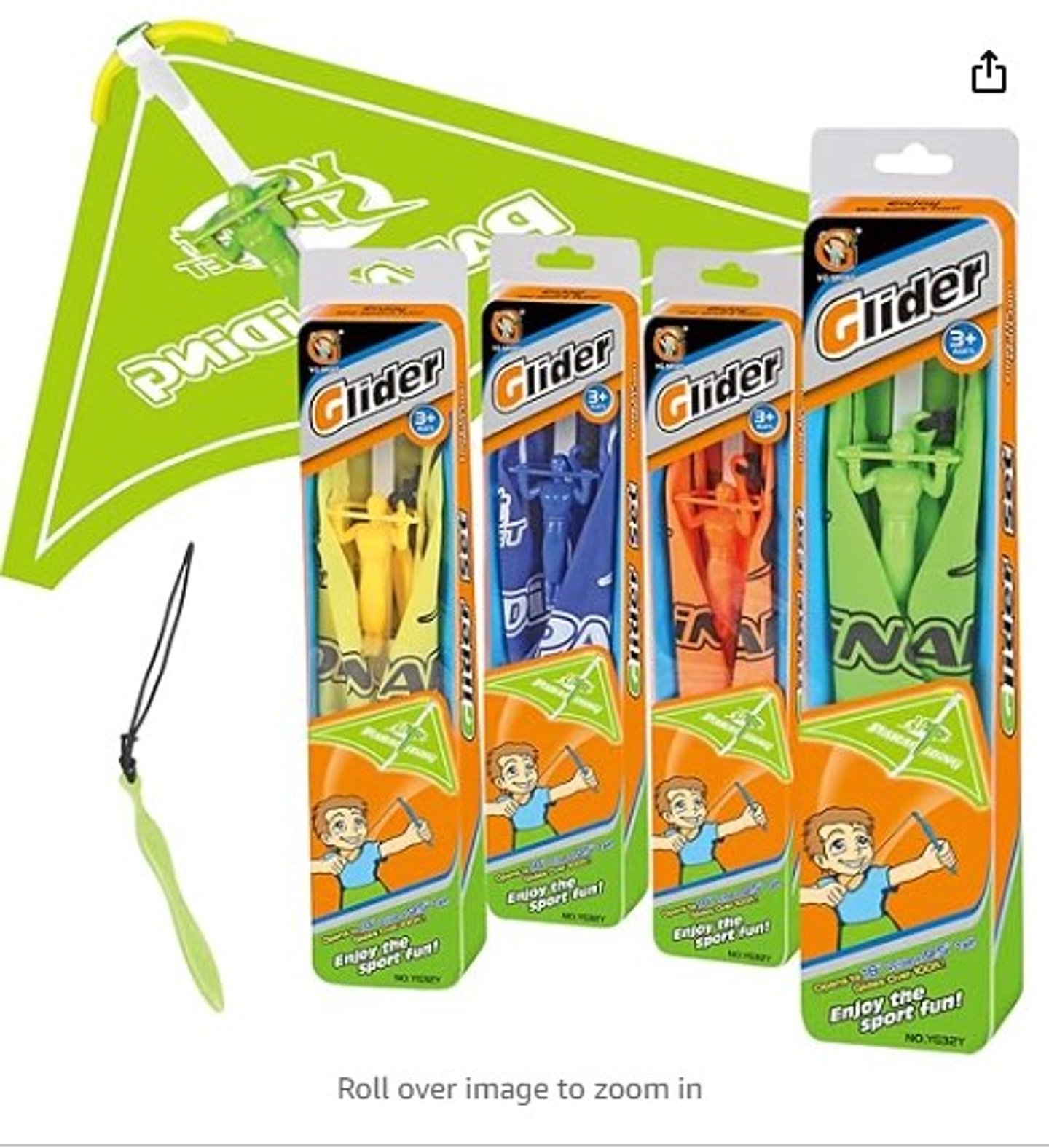 JUGUETE CON LANZADOR VOLADOR  , PRECIO PUBLICADO ES AL POR MAYOR Y DEBEN SER 3 UNIDADES DEL MISMO  (SP169) 1