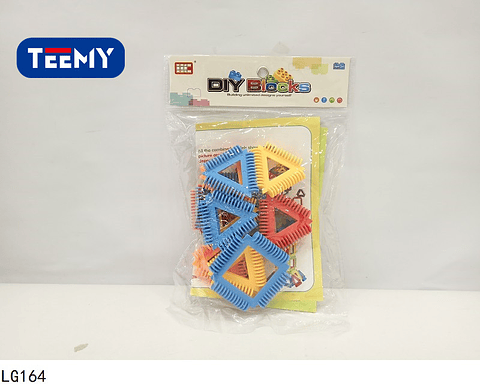 BLOQUES ARMABLES 16 PIEZAS , PRECIO PUBLICADO ES AL POR MAYOR Y DEBEN SER 3 UNIDADES DEL MISMO  (LG164)