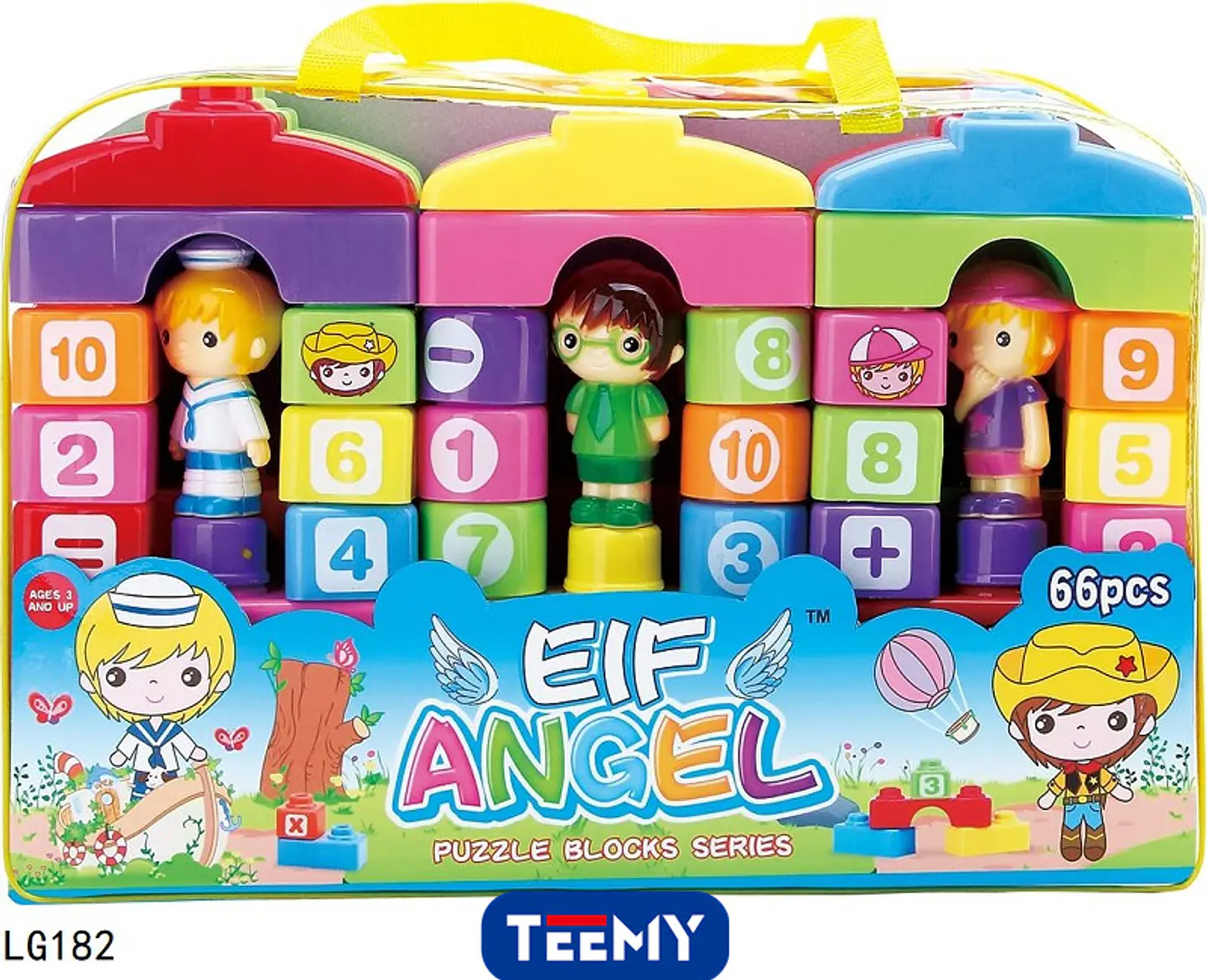 BLOQUES ARMABLES, 3 DEL MISMO POR MAYOR  (LG182) 1