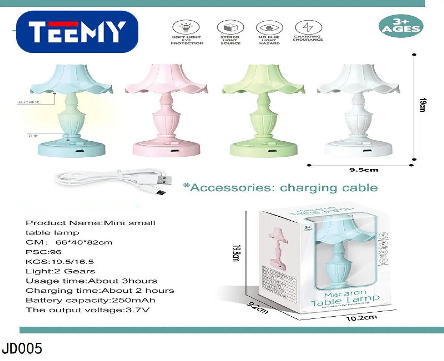 LAMPARA , 3 DEL MISMO POR MAYOR  (JD005) 1