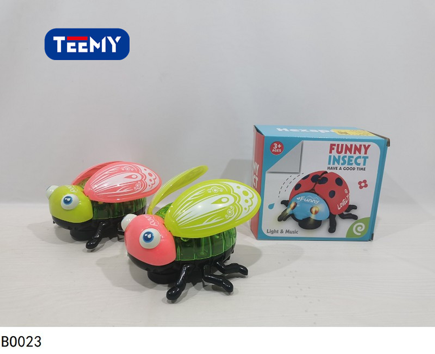 INSECTO MUSICAL CON LUCES , PRECIO PUBLICADO ES AL POR MAYOR Y DEBEN SER 3 UNIDADES DEL MISMO  (BO023) 1