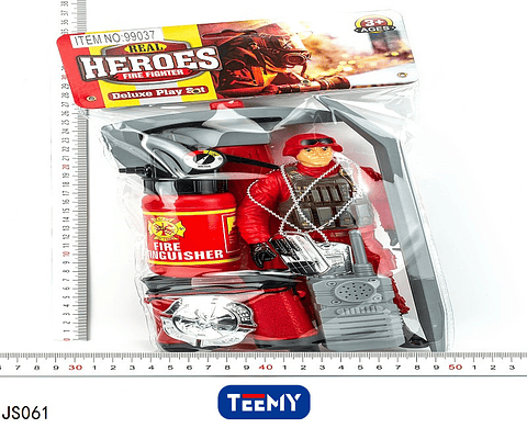 JUGUETE BOMBEROS , PRECIO PUBLICADO ES AL POR MAYOR Y DEBEN SER 3 UNIDADES DEL MISMO  (JS061)
