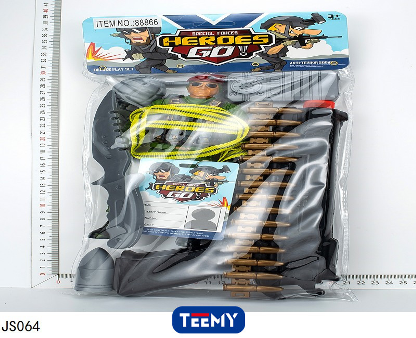 JUGUETE POLICIA  , PRECIO PUBLICADO ES AL POR MAYOR Y DEBEN SER 3 UNIDADES DEL MISMO  (JS064) 1