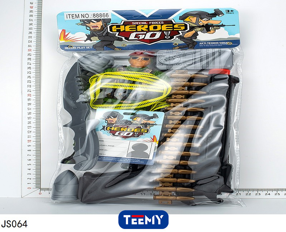 JUGUETE POLICIA  , PRECIO PUBLICADO ES AL POR MAYOR Y DEBEN SER 3 UNIDADES DEL MISMO  (JS064) 1