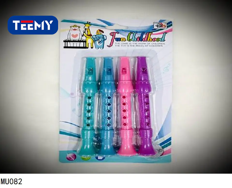 FLAUTA SET 4 PIEZAS, PAQUETE 12 PCS (MU082) 1