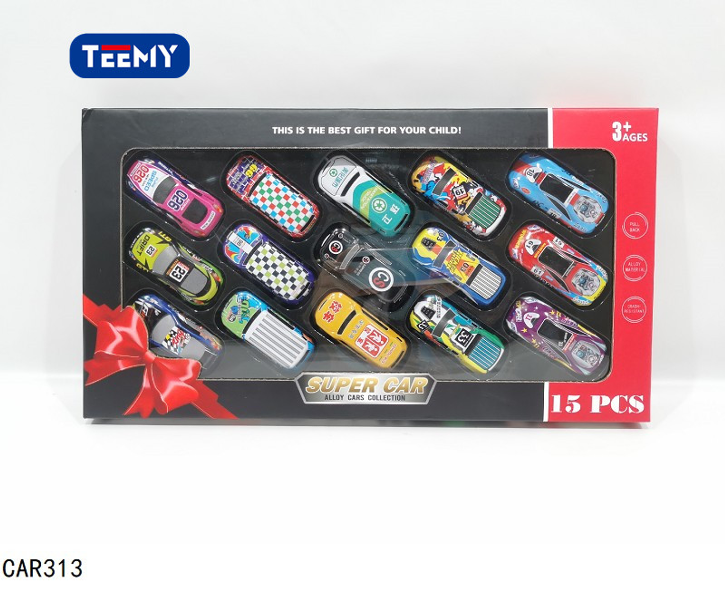 SET DE CARROS 15 PIEZAS , PRECIO PUBLICADO ES AL POR MAYOR Y DEBEN SER 3 UNIDADES DEL MISMO  (CAR313) 1