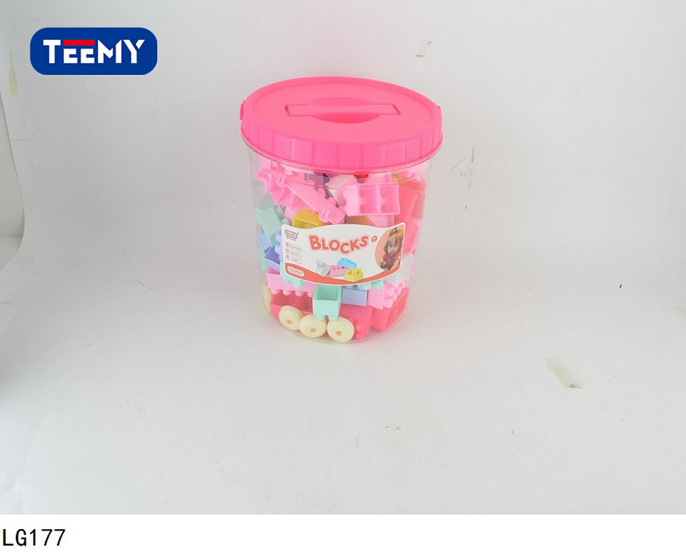 BLOQUES ARMABLES 134 PIEZAS  , PRECIO PUBLICADO ES AL POR MAYOR Y DEBEN SER 3 UNIDADES DEL MISMO  (LG177) 1