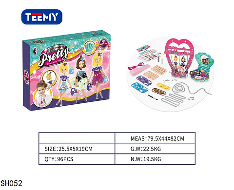 JUGUETE BELLEZA  , PRECIO PUBLICADO ES AL POR MAYOR Y DEBEN SER 3 UNIDADES DEL MISMO  (SH052)